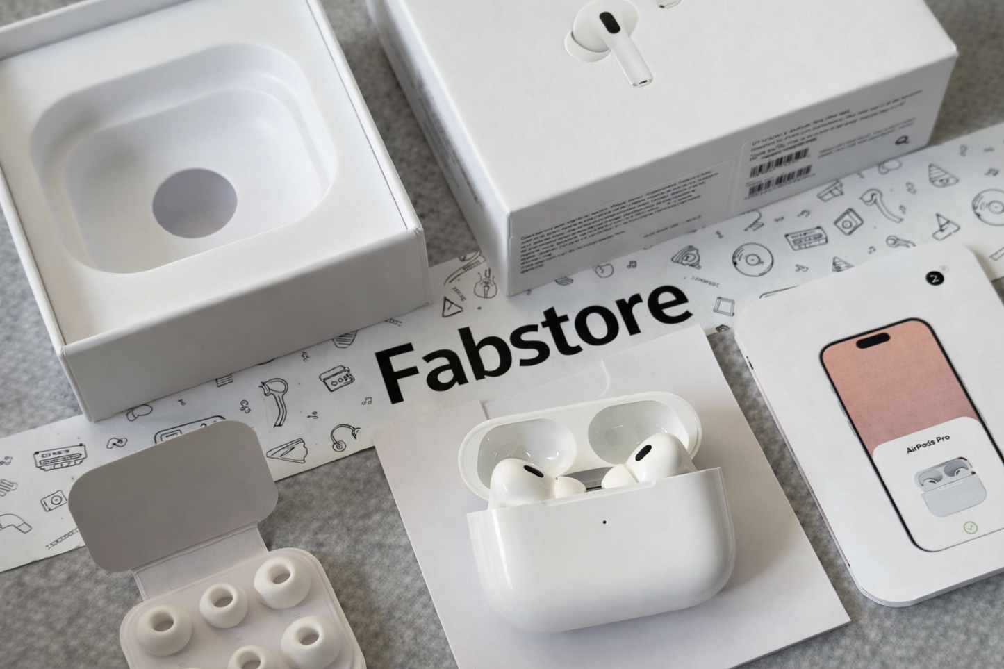 ✔ Airpods Pro – 2nd Gen (ANC+GPS)