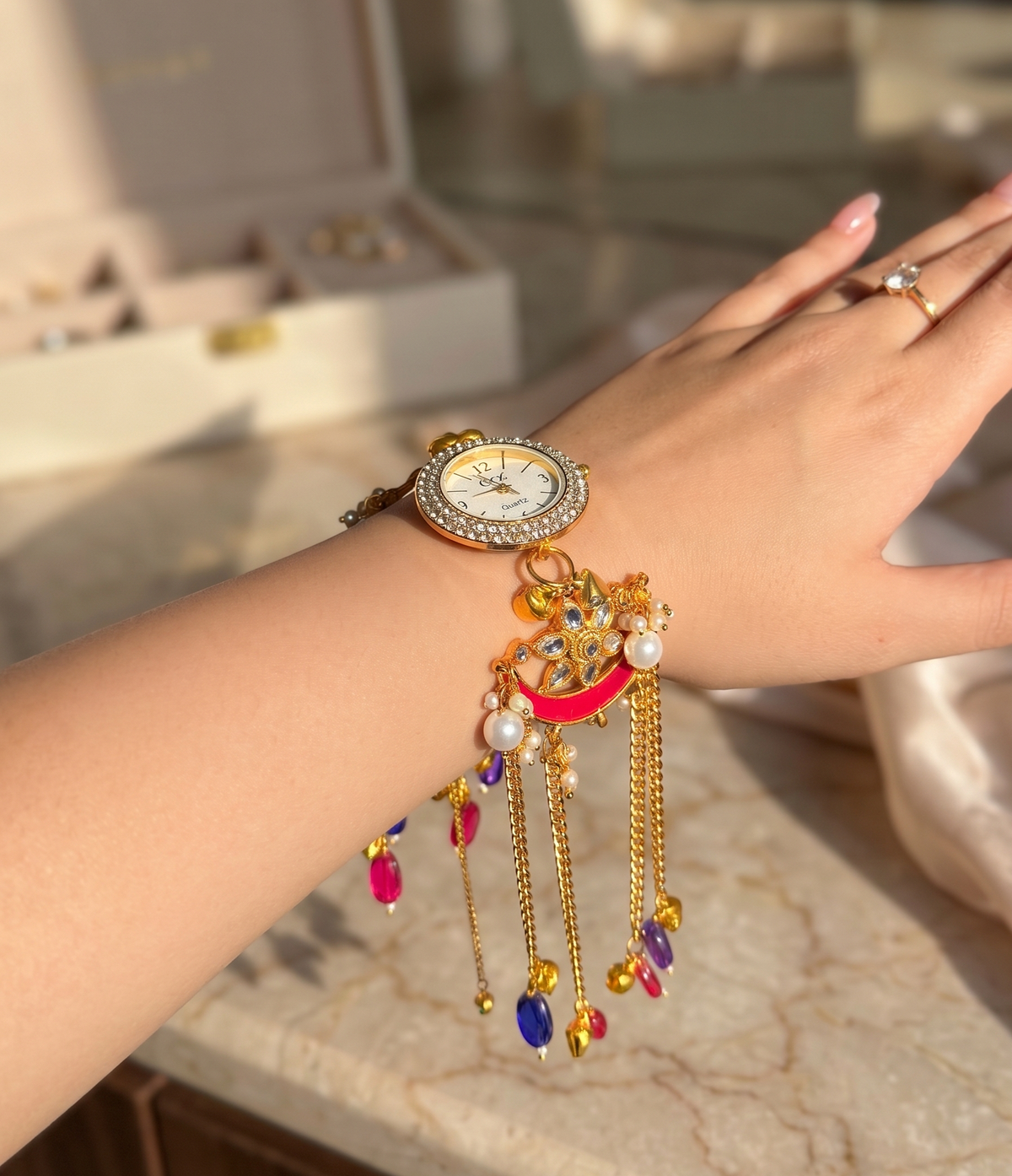 Kashmiri Wrist Watch ✨