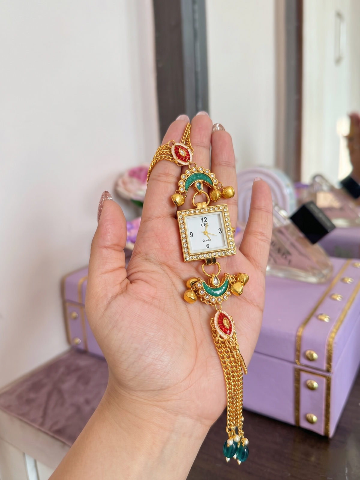 Kashmiri Wrist Watch ✨