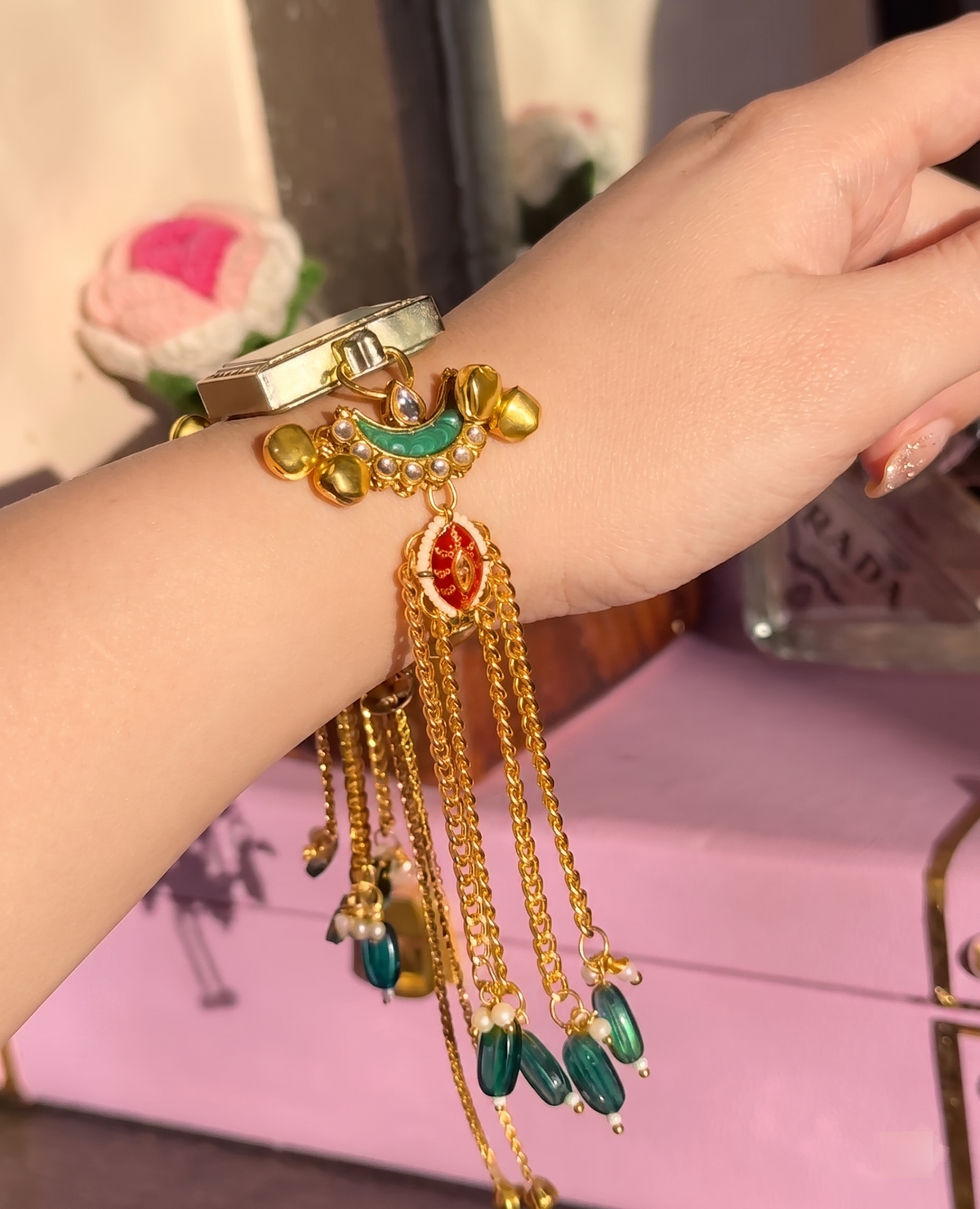 Kashmiri Wrist Watch ✨